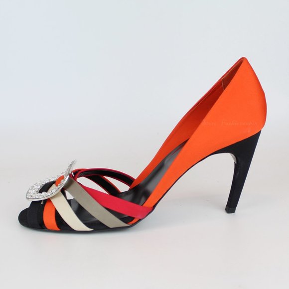 NEW Roger Vivier Crystal Buckle Heels - Weddings, Cocktail Parties, Dinners - Picture 4 of 16